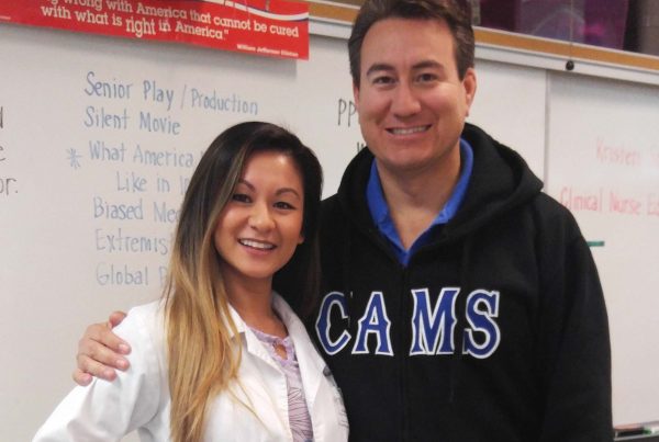 AUHS Instructor Inspires Students at CAMS Career Day